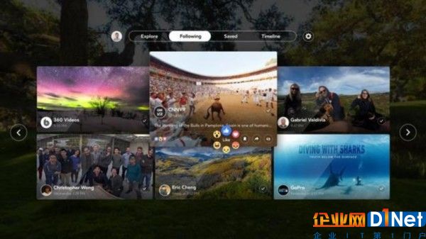 Facebook正式推出360度全景視頻服務(wù)