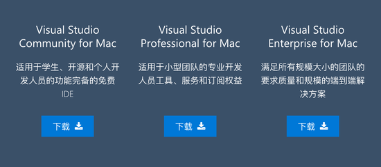 開(kāi)發(fā)者福利，微軟正式推出Mac版Visual Studio