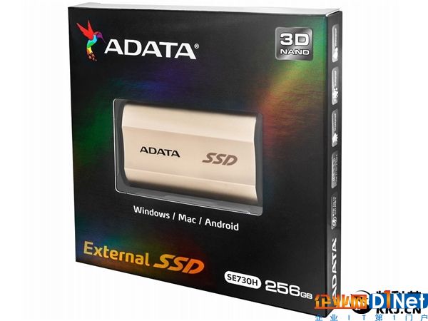 威剛推SSD移動(dòng)硬盤 USB 3.1 Type-C加持