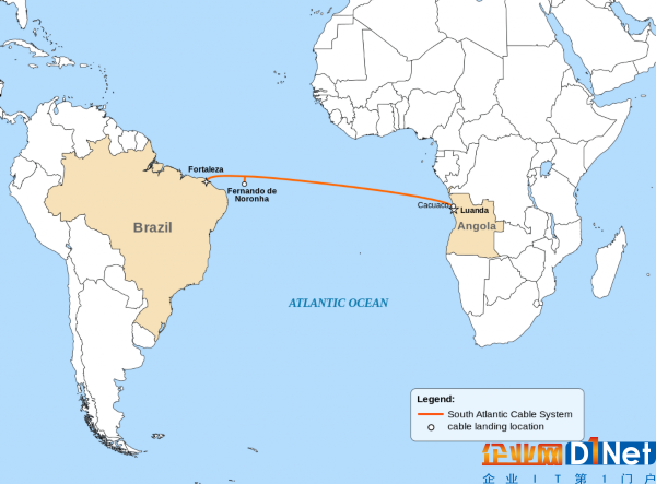 安哥拉電纜9日啟動(dòng)SACS海底光纜巴西站建設(shè)