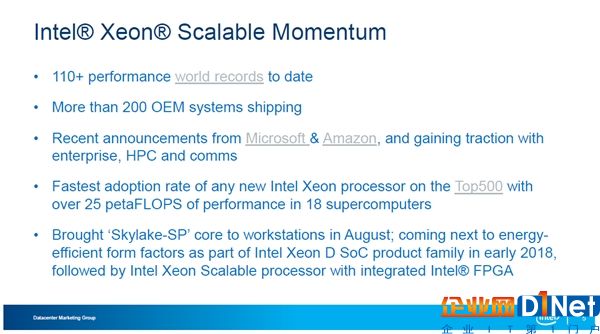 Intel明年推出第二代Xeon D芯片：支持AVX-512指令集