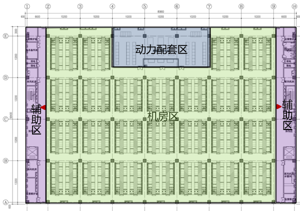 模塊化數(shù)據(jù)中心空間解決方案示例一