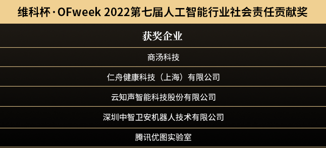 “OFweek 2022（第七屆）人工智能產(chǎn)業(yè)大會(huì)”暨“維科杯·人工智能行業(yè)年度評(píng)選頒獎(jiǎng)典禮”成功舉辦